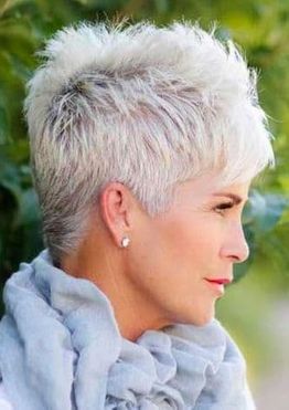 New short hairstyles for older women over 60