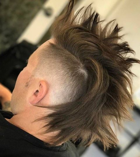 Wide and Long Mohawk