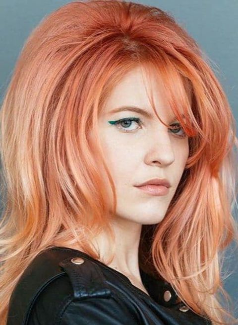 Strawberry blonde ombre hair 2021-2022