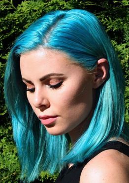 Is Blue Hair Color Suitable for Every Skin Color?